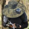 Women's Sunscreen Hat UV-Blocking Sunhat With 3 Wind Speeds Electric Fan Beach Sunshade Hat Summer Hats Hiking Fishing Hats 1-2
