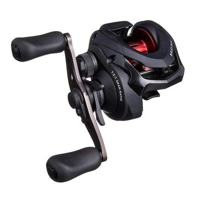 SHIMANO Köderrolle, Doppelwelle, 18 Bass Rise, mit Nr. 3,5-Gewinde, für Anfänger