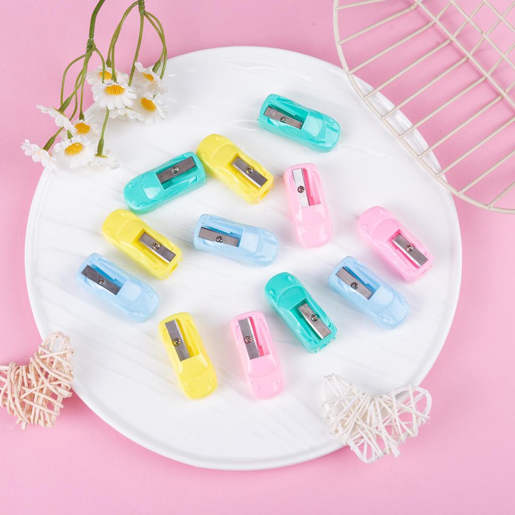 Cartoon Shape Small Pencil Sharpener for Learning Stationery