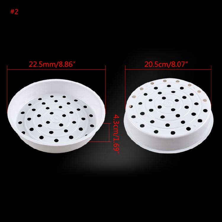 Plastic Steaming Rack Vegetable Steamer Basket Rice Cooker Warmer Ivory Accs