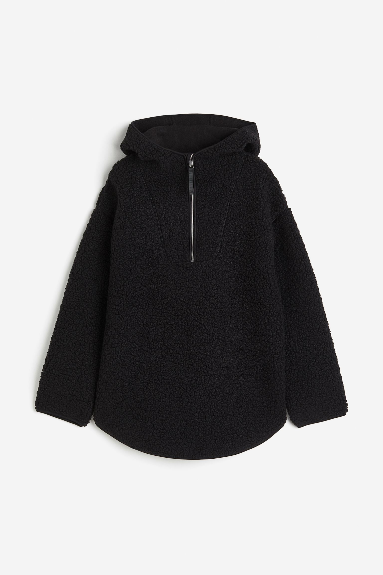 

Oversized fleece hoodie