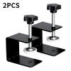 1/2pcs Drawer Panel Fixing Clamps Stainless Steel G-shaped Cabinet Drawer Fasten Clip Hardware Durable DIY Woodworking Tools