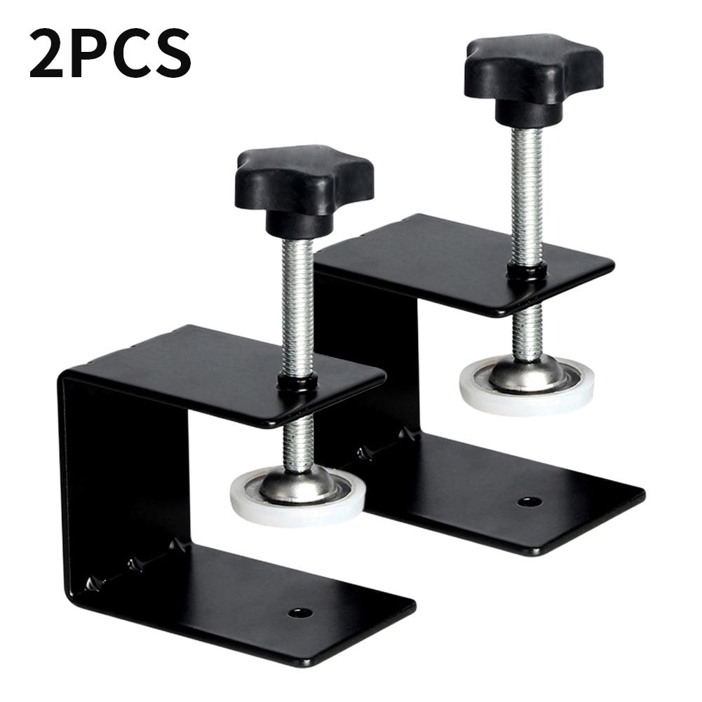 1/2pcs Drawer Panel Fixing Clamps Stainless Steel G-shaped Cabinet Drawer Fasten Clip Hardware Durable DIY Woodworking Tools