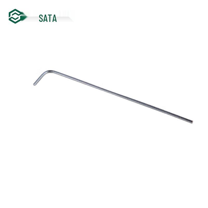 SATA Chrome Vanadium Steel Extra-Long Hex Wrench 5MM