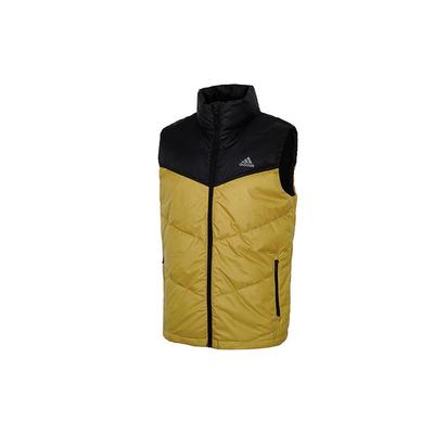 Lässige Colorblock Winddichte Warme Stehkragen Weste Herren Oberbekleidung Schwarz H20778