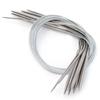 Circular Knitting Needles Stainless Steel Round Needles Various Sizes Crochet Knitting Needles