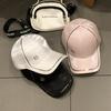 M standard hat, female and male ins, Korean tide brand baseball cap, summer sun hat, white satin sun hat, sun protection cap.
