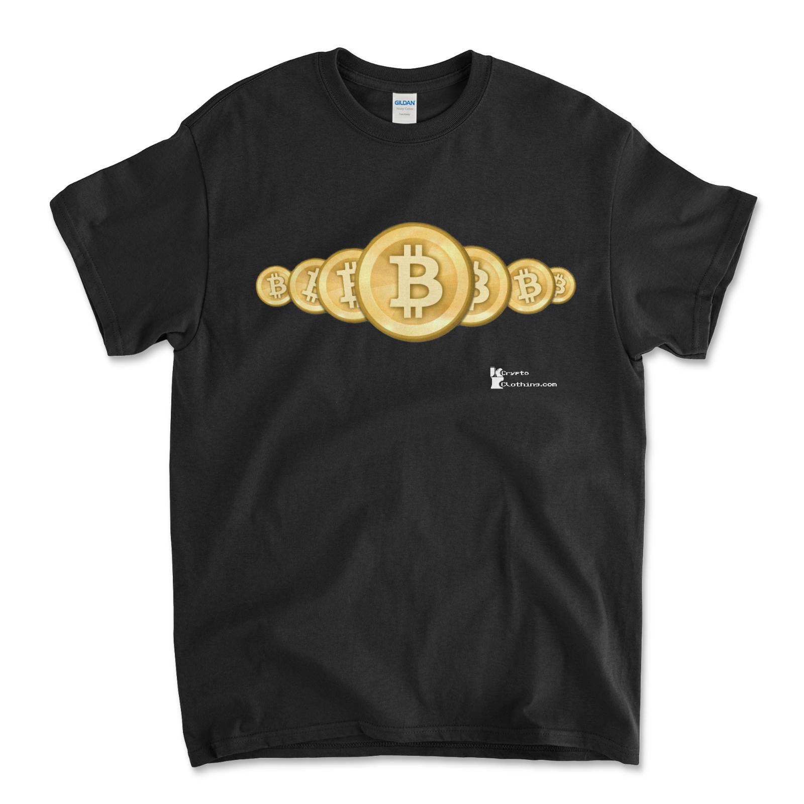 

Bitcoin BTC Crypto Cryptocurrency Altcoin HODL Black T-Shirt UPC251 Unisex T-Shirt XXXXL
