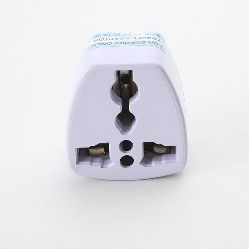 250V 10A 800W Universal EU GER US Plug Adapter European Germany Chinese Power Socket Conversion Converter Travel White Plug