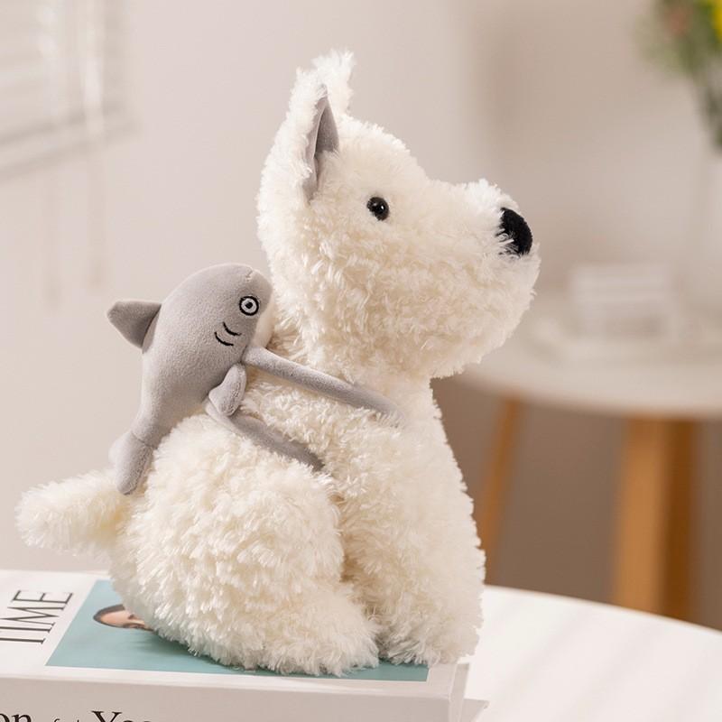 New Children's Toy Shark Puppy Fashion Cute Plush Doll