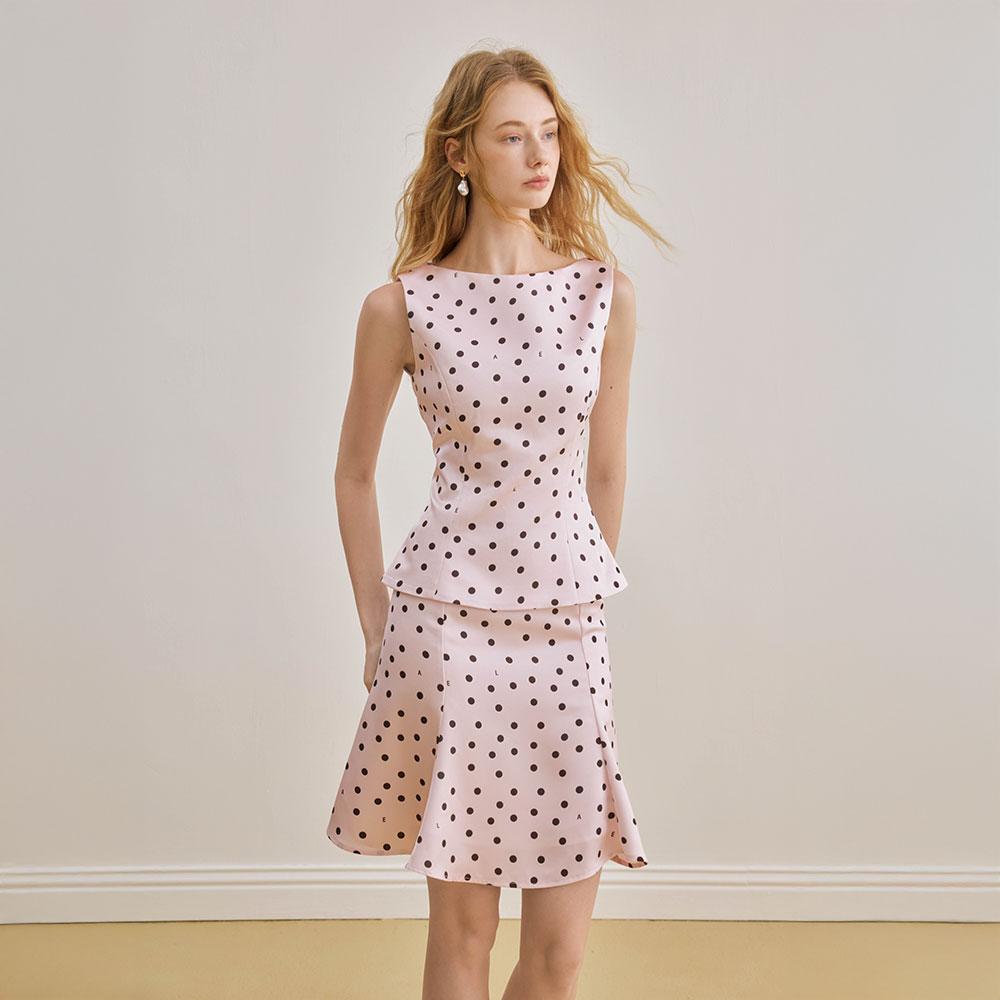 Waiwaiaiem Yy_French Elegant Polka Dot Short Skirt