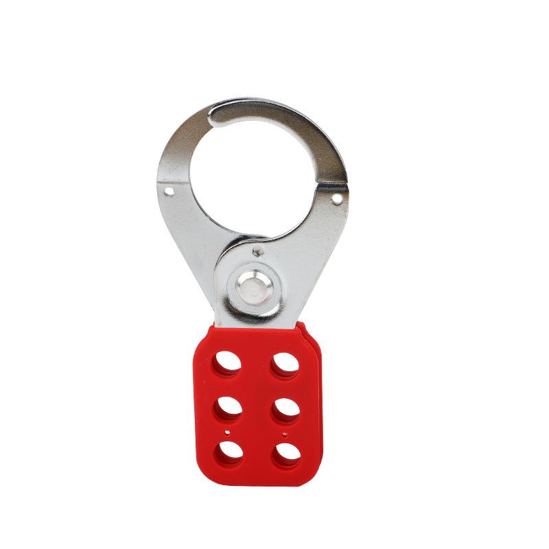 Manrunsi Steel Buckle Lock Industrial Engineering Safety Six-Link Hole Row Hook Multi-Person Locking Device Model MDK01-02 (Multicolor,Composite&Mdk01) разноцветный