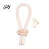 Lazy Curls Maker No Heat Hair Curling Rod Headband with 2 Scrunchies Claw Clip Overnight Sleeping Breathable Silk Ribbon Curler Women Long Roller