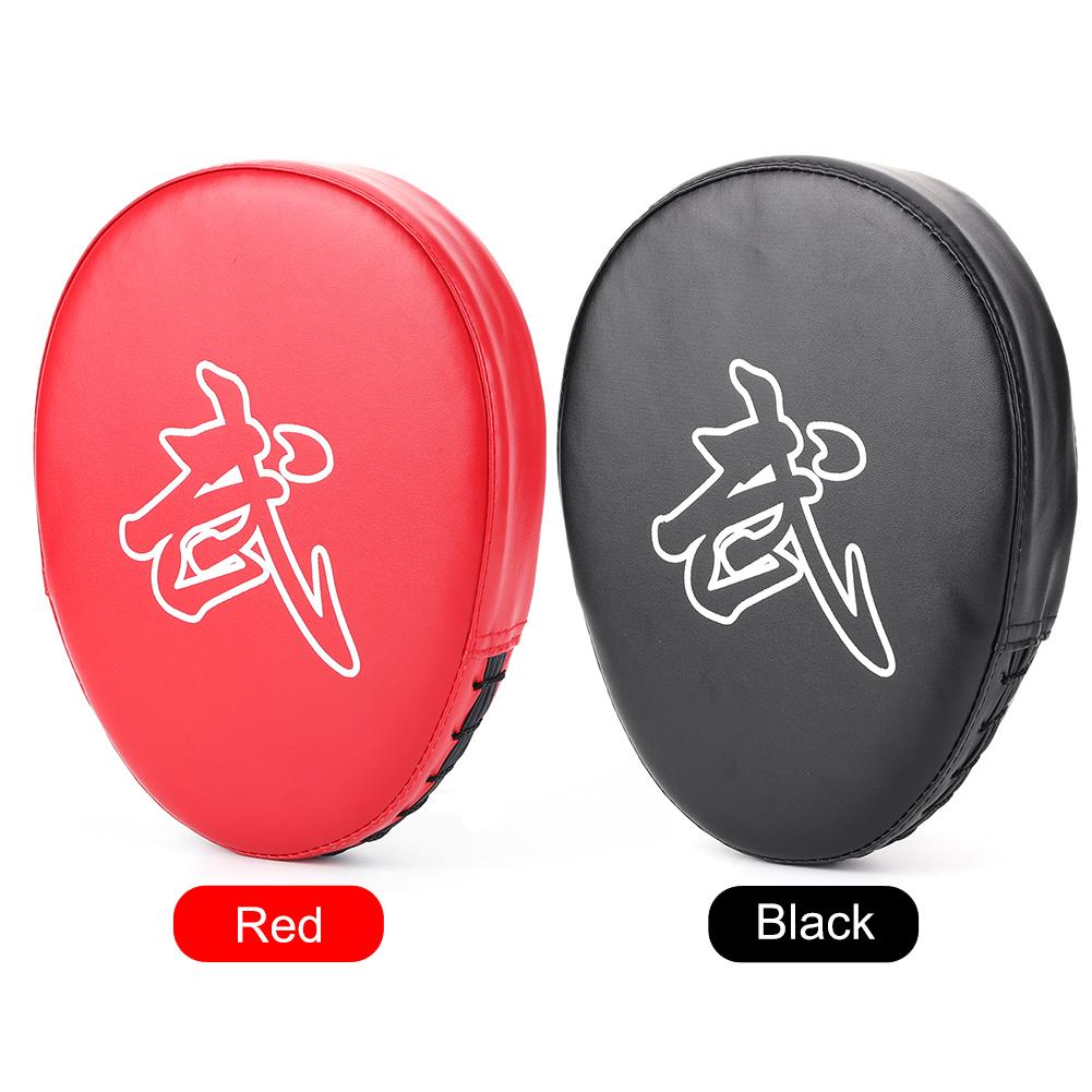 Boxing Muay Thai Hand Target Sanda Training Thickened Earthquake-resistant Baffle PU Leather 5-finger Hand Target Kickboxing Pad