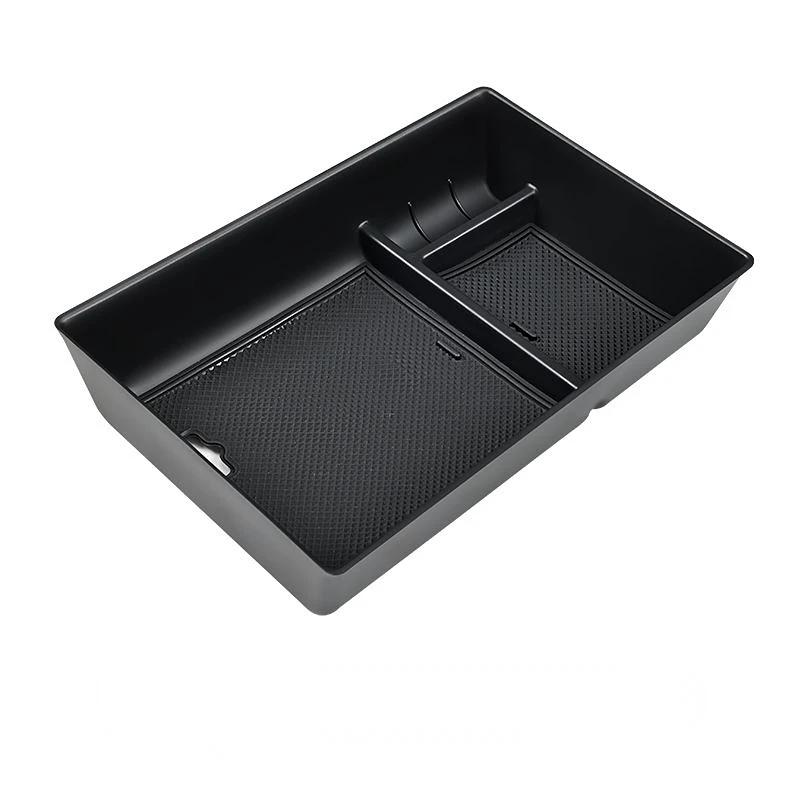 Boîte Organisateur de Voiture Pour Mercedes Benz Amg Eqs Eqe 350 450+    Accoudoir Rangement Console Centrale Plateau à Petits Objets Accessoires