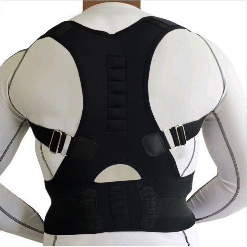 Magnetic Posture Corrector For Women Men Back Support Belt With Magnets Therapy Pain Relief Orthopedic Corset