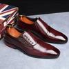 Business Dress Men Shoes Square Toe Leather Party Wedding Shoes Men Quality Gentleman Shoess 48 Casual Man Office Shoes 2024