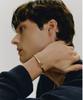Gaman Unisex Gold Clock Tempus Bangle Bracelet
