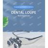 3.5x320-420mm Óculos Lupa Odontológica Laboratório Lupa Médica Dentistas Lente Óptica Cirúrgica Lupa Preta