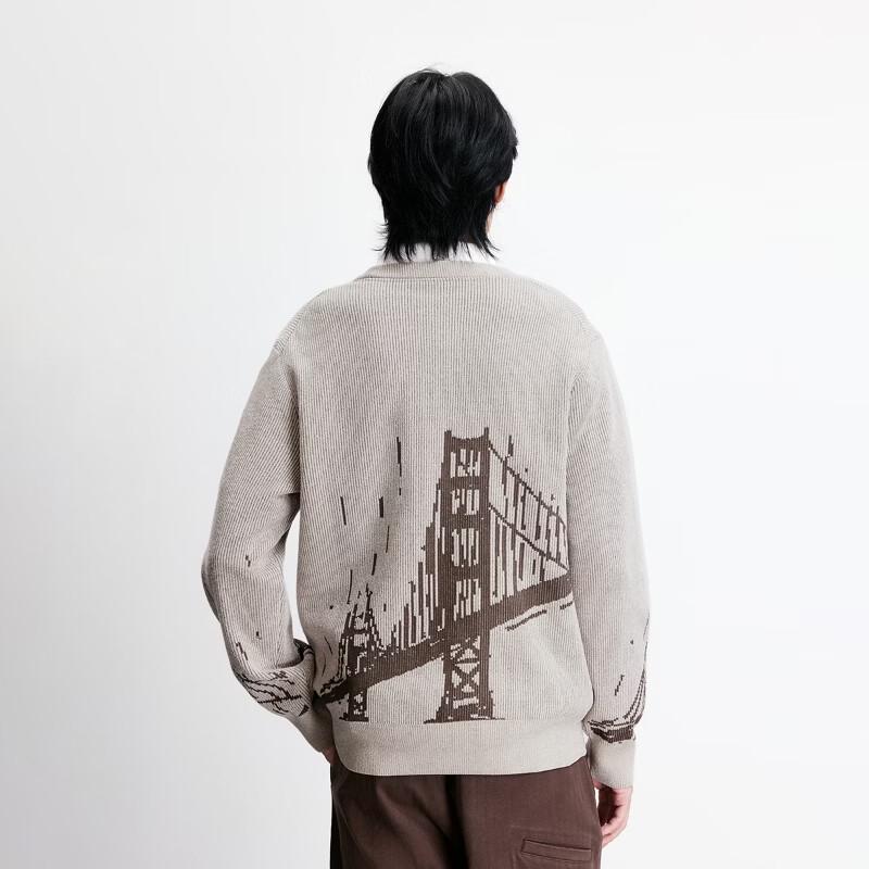 Jack & Jones Men's Jacquard Knit Sweater