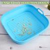 Foldable Silicone Air-Fryer Basket High Temperature Resistance Air-Fryer Pan Kitchen Supplies
