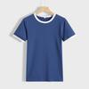 Women Summer T-shirt  Print Simple Fashion Short Sleeve Tees Casual   Printed  Tops
