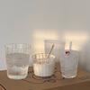Simple High Borosilicate Heat-Resistant Glass Transparent Coffee Cup Cold Drink Water Cup Pudding Cup