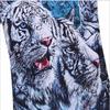 Versatile Short Sleeves Tiger Design T-shirt In Soft Cotton For All Seasons And Occasions
