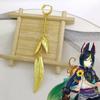Game Genshin Impact Earring Tighnari Cosplay Unisex Leaves Pendant Ear Clips Jewelry Accessories Eardrop Gifts