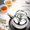 Stainless Steel Non-Magnetic Exquisite Teapot with Filter for Induction Cookers