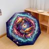 Star Animals Pattern Pattern New Style Umbrella, 1 Piece Automatic Folding Umbrella, Portable Travel Umbrella, Outdoor Umbrella, Birthday Gift