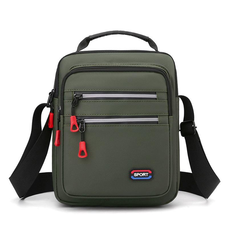 New Simple Casual Outdoor Small Shoulder Bag Men's Outdoor Waterproof Trend Messenger Bag Men's Handbag