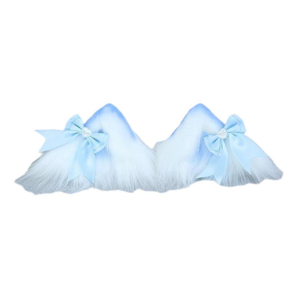 Mode Lolita Katzenohren Stirnband JK Haarreif Plüsch Haarband Haarspange Tiere Pelzig Cosplay Kopfschmuck Gesichtswasch