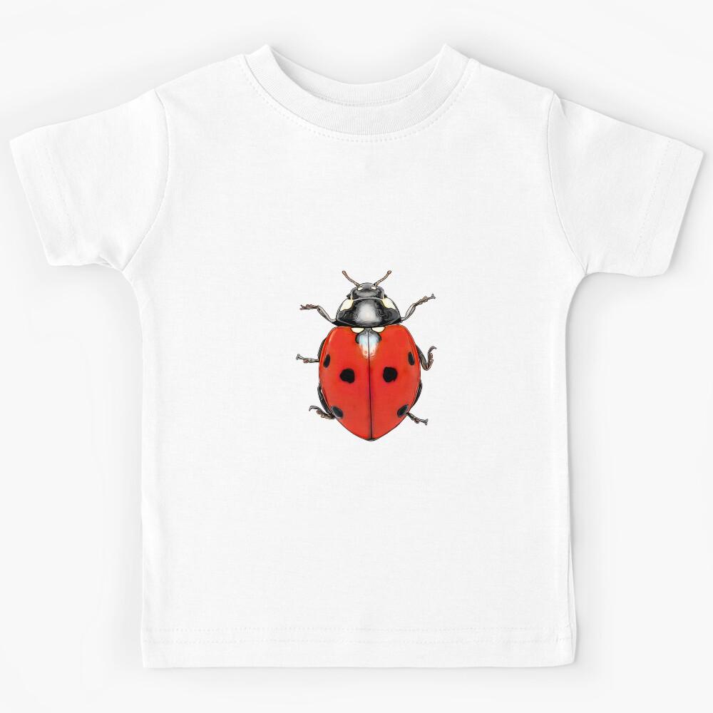 Ladybird Coccinella septempunctata Kids T-Shirt 140