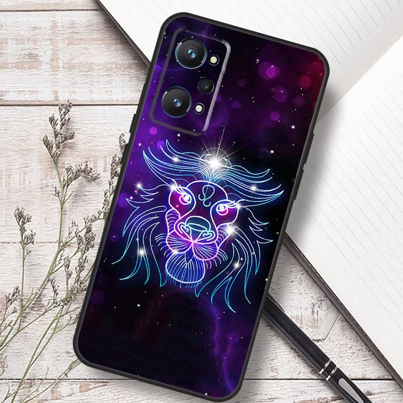 Zodiac Signs For Realme 14 10 11 12 13 Pro Plus GT 6 6T 5 GT7 Pro C67 C61 C55 C53 C51 C21Y C25S C75 Case