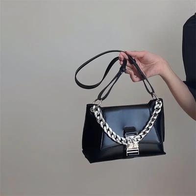 Women Bag New PU Chains Casual Fashion Shoulder Bag Handbag Purse Crossbody Bags for Women Luxury Designer Handbag