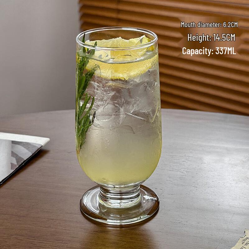 Shangqi Double-Walled Short-Stemmed Drinking Glass Set