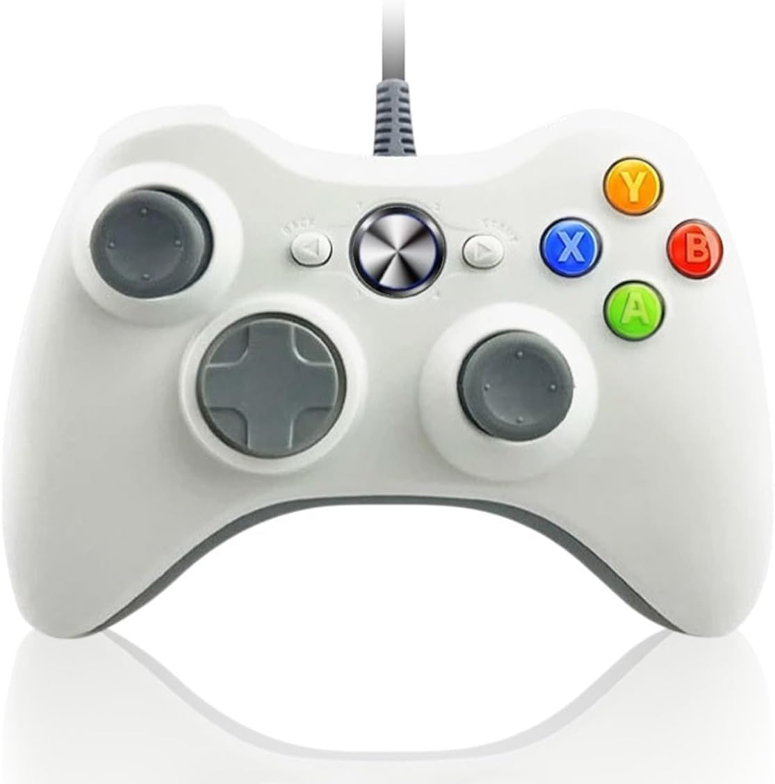 

OSE Xbox-Style Controller, Gamepad, USB Controller, Steam PC Compatible (White)