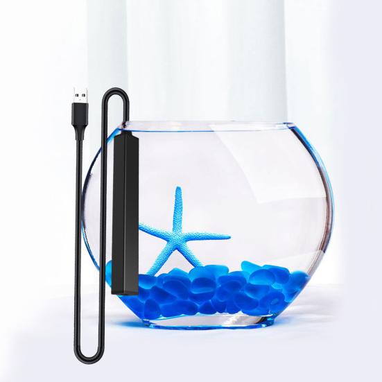 Yousheng Aquarienheizstab Sicher Niederspannung USB-Aufladung Hitzebeständig Wasserdicht Heizung Aquarien Gut versiegelt 5W Aquarienheizstab Tauchbar