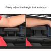 Car Elbow Rest Armrest Heightening Pad   Leather Height Adjustable Car Accessories