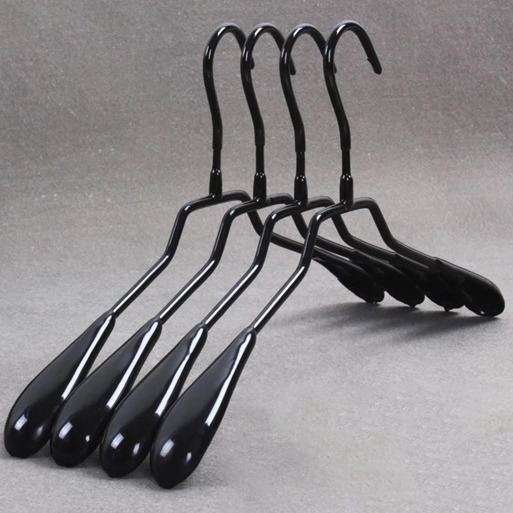 5/10/15pcs Non-slip Clothes Hangers Korean High-end Traceless Black White Clothes Drying Rack Coats Suits Dresses Closet Storage