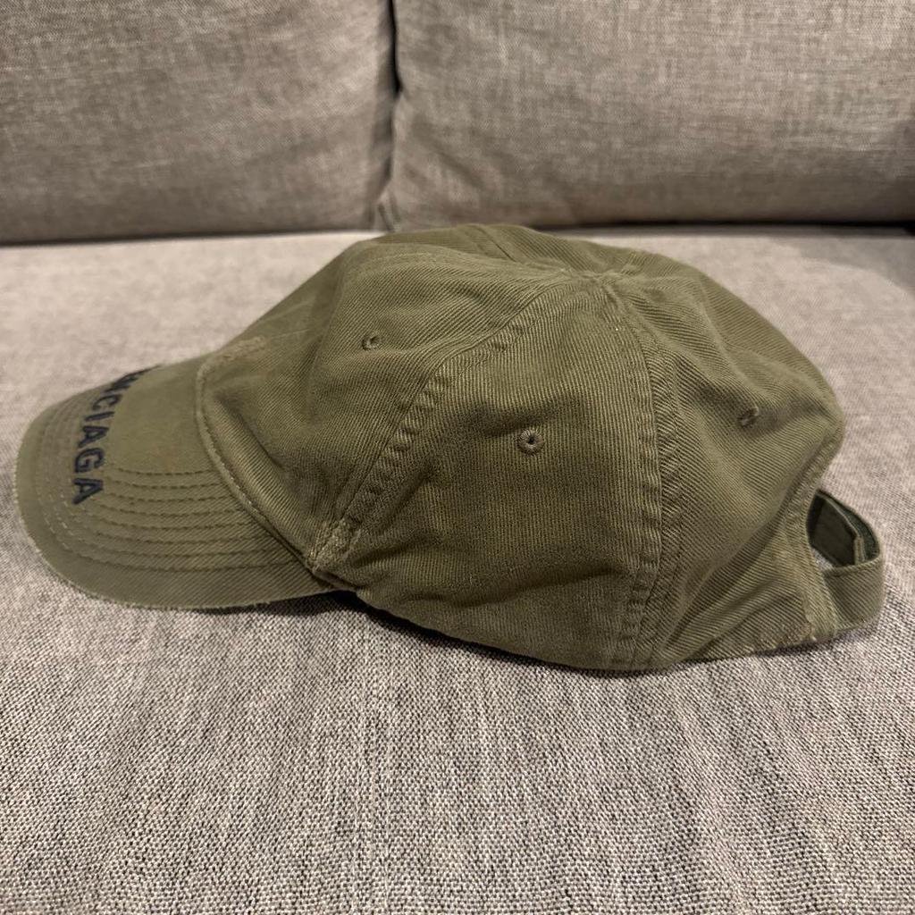Used BALENCIAGA olive cap