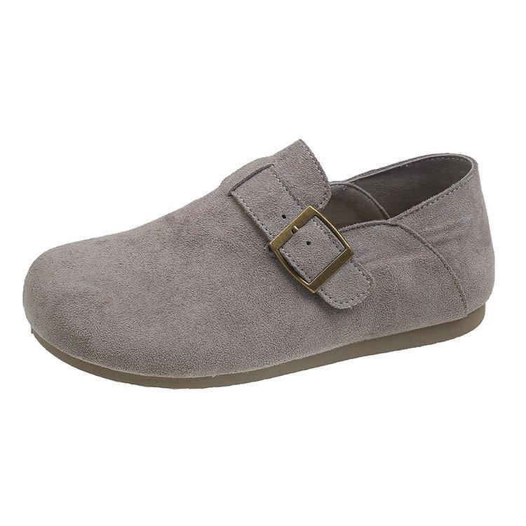 Birkenstocks all-inclusive new spring and autumn outer wear bag head drag flat loafer single shoes