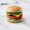 Durable Fidget Gifts for Kids Hamburger Squeeze Toy, Food Shape Slow Rising Realistic Novelty Desk Toys Soft Burger Stress Relief Sensory Toy Anxiety