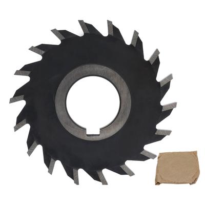 Evolventenzahnrad-Fräser-Scheibensatz, HSS-Scheibenfräser, 32 mm Innenbohrung, 100 x 6 mm