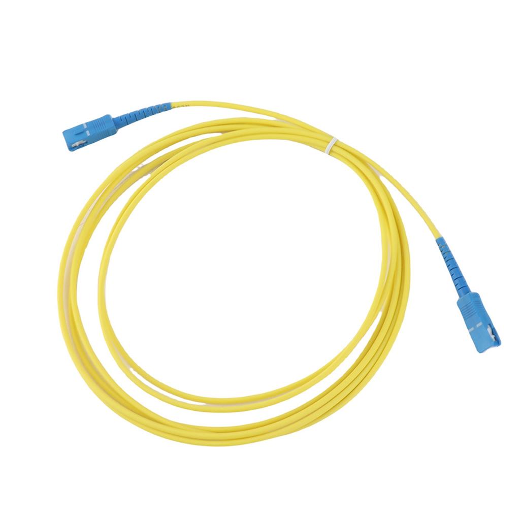 SC SC Optical Fiber Jumper Connector Single Model 9.84ft PVC