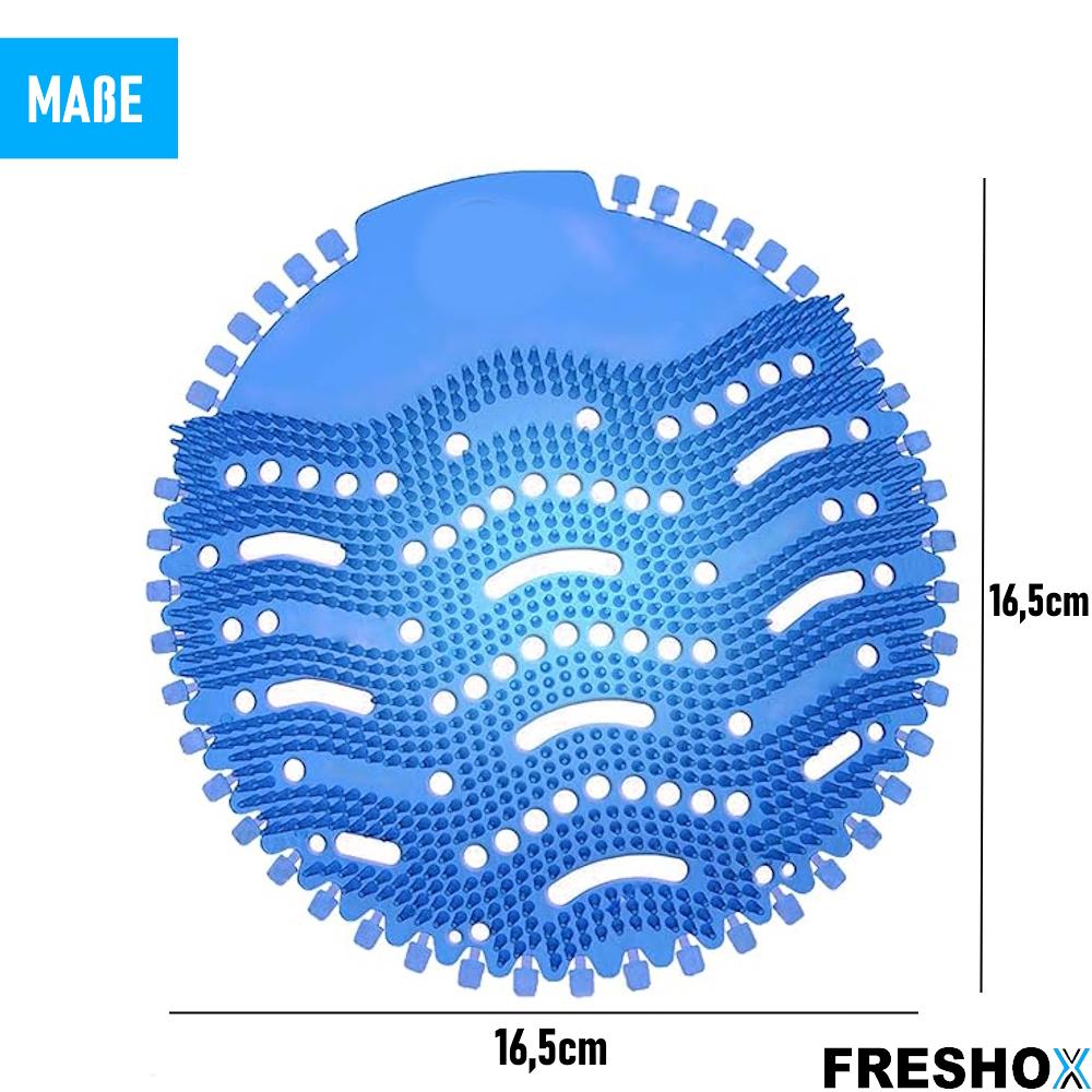 FRESHOX 5 stk Duft-Urinalrist Urinalinnlegg Pissoarrist Luftfrisker 30 dager