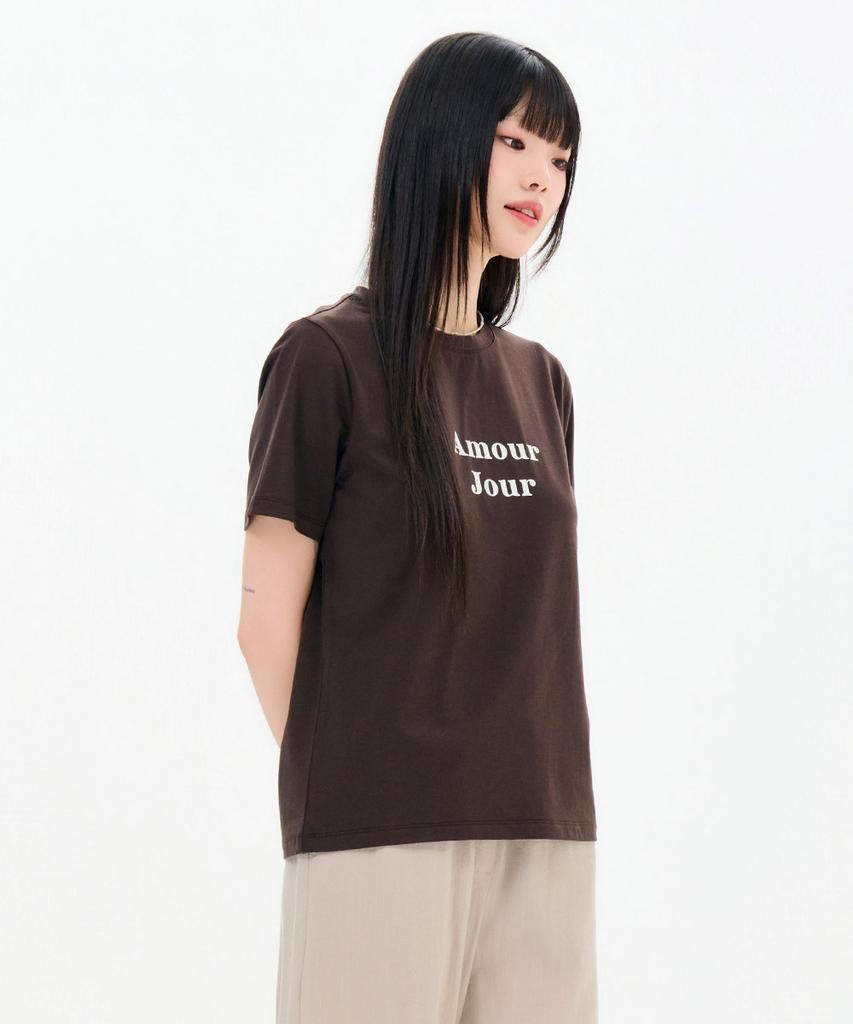 CHASECULT Women'S Essential Lettering Short Sleeve T-Shirt-Fbzg5853C08