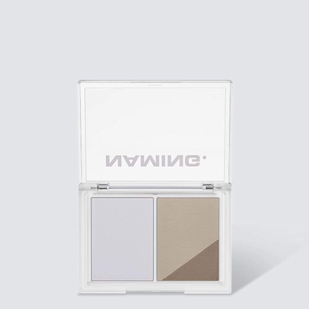 Пушистый объем и контуринг дуэт Soft warm brown