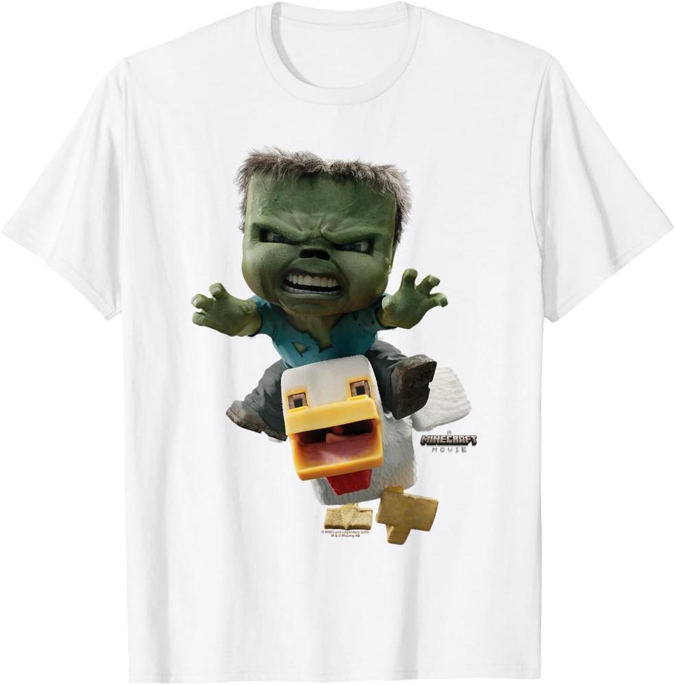 A Movie Chicken Jockey Baby Zombie Attack T-Shirt Unisex T-Shirt S